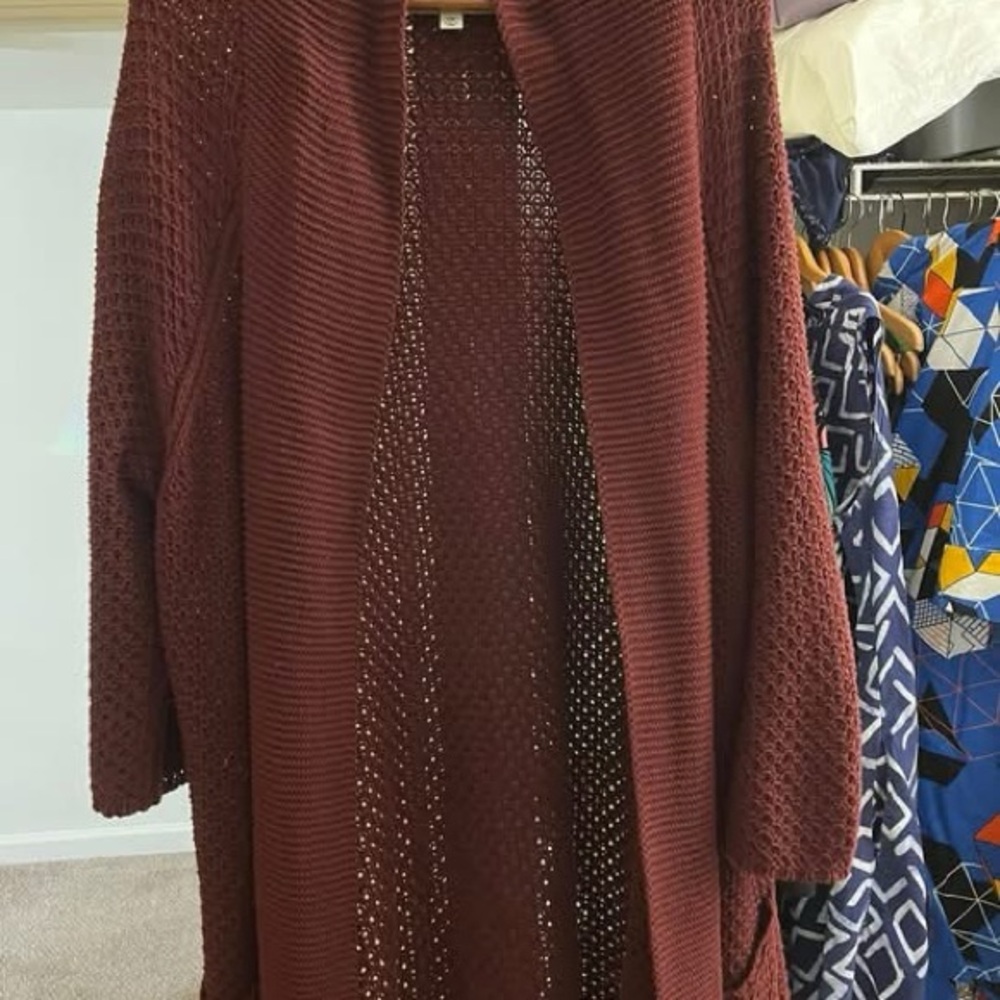 Lucky brand cardigan 2x
